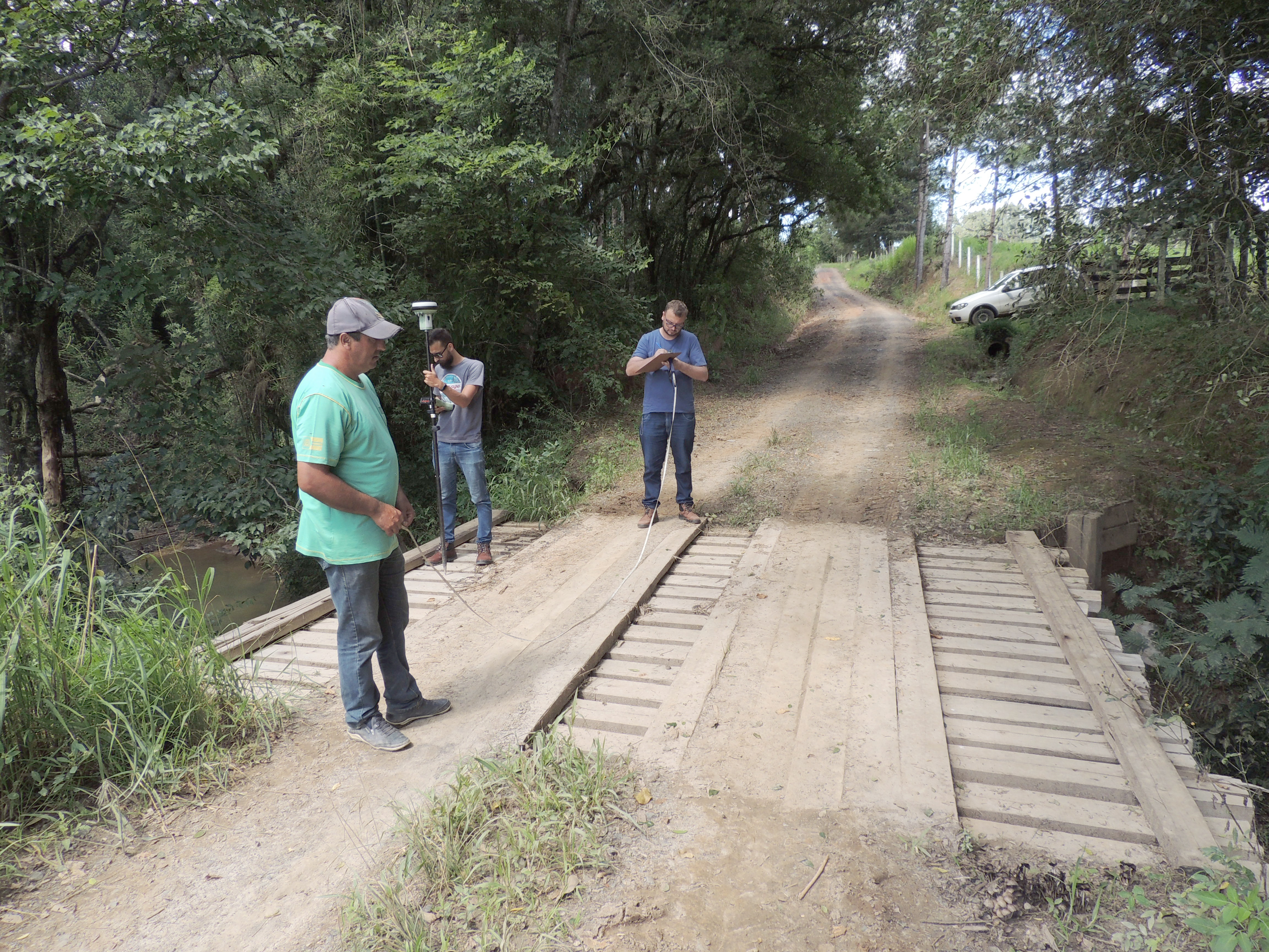 Prefeitura de Mafra faz levantamento da situação de todas as pontes de madeira do interior